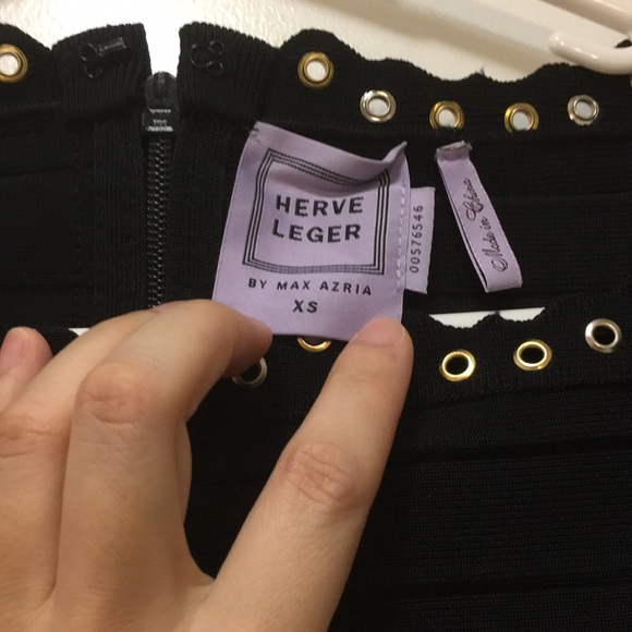 Herve Leger Mina Dress Size XS - Picture 6 of 7
